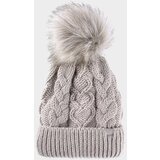 4f Girls Winter Hat Beige JWAW24 Cene
