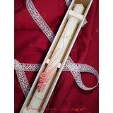  Krstne sveče z križcem in cvetjem KRSV 09 | Shoptok.si