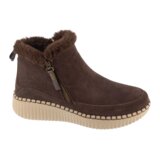 Skechers Relaxed Fit: Wilshire Blvd - Fresh Zip ženske gležnjače 168108-DKBR Cijene