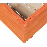  Vrtna sadilica voštano smeđe boje 70x70x49 5 cm od borovine | shoptok.hr