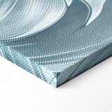  Slika - Stone Baroque Ornaments in Light Shades of Gray-Blue 90x60 Na talijanskom platnu | shoptok.hr