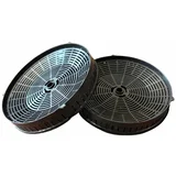 Ugljeni filter za aspirator BMK CF39, 17,5 x 17,5 x 4 cm, Crni