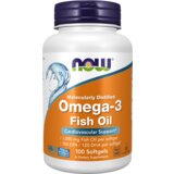 Now Foods Omega-3 180 EPK in 120 DHK NOW (200 mehkih kapsul) | Shoptok.si