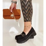 Gemre Black suede loafers Tytti | shoptok.hr