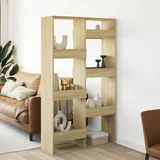 pregrada boja hrasta 100 x 33 x 175 cm konstruirano drvo