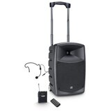 Ld Systems ROADBUDDY 10 HS B5, Akumulatorski zvočnik z naglavnim mikrofonom, 600 Mhz - - Audio-Kondric | Shoptok.si