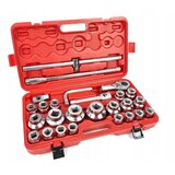 Komplet račne 26 delni set 3/4" in 1" - 12 kotne vtičnice 21-65mm Cene