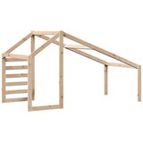 Krov za dječji krevet 188 x 82 x 113 cm od masivne borovine | shoptok.hr