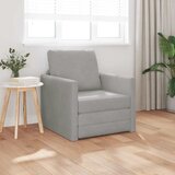  na razvlačenje Svijetlo siva 74 x 77 x 81 cm Baršun | Eponuda.com