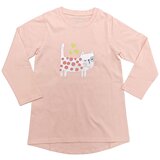 Lucky Kiddo majica DR LK-KGTU LS 2_24 023765 Ž marelična 110 | shoptok.hr