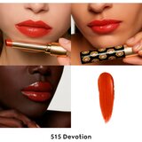 Gucci Beauty Rouge de Beauté Brillant vlažilna šminka odtenek 515 Devotion 1.8 g | Shoptok.si