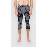 Mons Royale Merino Cascade Flex 3/4 Legging Funkcijske hlace mtn pixel grey | Shoptok.si