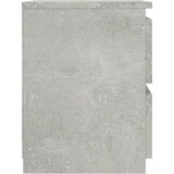  Noćni ormarići 2 kom boja betona 30x30x40 cm konstruirano drvo | shoptok.hr