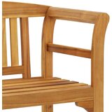 vidaXL Vrtna klupa 114 cm od masivnog bagremovog drva | shoptok.hr