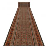 RugsX Volnena tekač KASHQAI 4301/501 orientalski, okvir zelena / oranžna 67 67x260 cm, (5000178880) | Shoptok.si