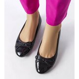 Gemre Black ballet flats with patent toe Despins | shoptok.hr