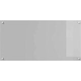 vidaXL Zaščita za kuhinjo 2 pcs Svetlo siva 100 x 50 cm kaljeno steklo | Shoptok.si