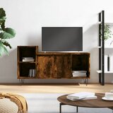 vidaXL TV omarica dimljeni hrast 100x35x55 cm inženirski les Cene