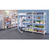 eurokraft pro Higienski sestavljivi regal, višina regala 2700 mm, 6 polic, ŠxG 1025 x 385 mm, osnovni regal | Shoptok.si