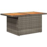  10-dijelni set vrtnih sofa od poliratana s jastucima sivi | shoptok.hr