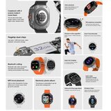 Ms Mobile DT WATCH ULTRA Smart Watch srebrni (bela silikonska narukvica) | Eponuda.com