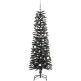 vidaXL Umestno božično drevo med 150 LED Zelena 43 x 43 x 150 cm | Shoptok.si