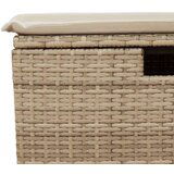  6-dijelni set vrtnih sofa s jastucima bež od poliratana | shoptok.hr