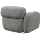 Makamii siv modul za sedežno garnituro iz tkanine bouclé (levi kot) ailani – | Shoptok.si