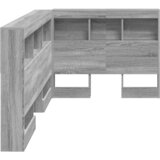  Skladišno uzglavlje Siva Sonoma 100 cm Konstruirano drvo | shoptok.hr