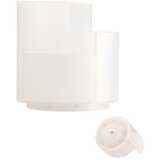 INF 360-stopinjski vrtljiv organizator za čopiče in pisala - namizni shranjevalnik Transparent+White, (5000078227) | Shoptok.si