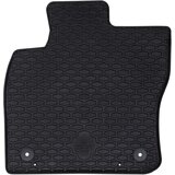  Auto tepih 2 pcs Crna prikladno za VW CADDY 2020- Guma | shoptok.hr