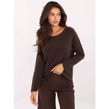 Italy Moda Sweater-IT-SW-2219.63-dark brown | Shoptok.si