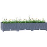  Visoka greda 120x40x23 cm polipropilen, (20618540) Cene