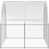 Vanjski kokošinjac 3 x 6 x 2 m od pocinčanog čelika | shoptok.hr