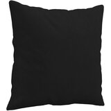  4-dijelni set sofa s jastucima crni od mikrovlakana | shoptok.hr