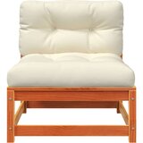 vidaXL Vrtna sofa bez naslona za ruke s jastucima i tabureima | shoptok.hr