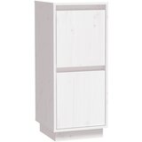 Maison Chic Komoda - Predalnik bela 31,5x34x75 cm trdna borovina, (21716293) Cene