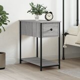 vidaXL Noćni ormarić boja hrasta 30 x 60 x 60 cm konstruirano drvo Cijene