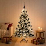  Umjetno božićno drvce s kuglicom 150 cm 150 LED lampica Slike