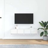 vidaXL TV omarica 2 kosa bela 60x31x25,5 cm inženirski les | Shoptok.si