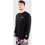 Pistol Surf Lst Longsleeve Rash Guard black