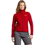Puloverji Act Ws Grid Fleece Rdeča