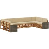  Setovi sofa 10 kom. Čvrsto drvo akacije | shoptok.hr