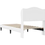  Krevetna konstrukcija Bijela 100 x 200 cm Umjetna koža | shoptok.hr