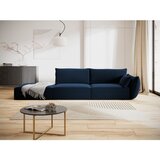 Mazzini Sofas Tamno plava baršunasta sofa s desnim kutom 264 cm Vanda – | shoptok.hr