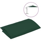  Zamjenska tkanina za konzolni suncobran 350 cm zelena | shoptok.hr