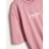 Sinsay Pamučna majica s printom na leđima | shoptok.hr