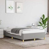 Maison Chic Posteljni okvir - Dvoposteljna postelja - Zakonska postelja brez vzmetnice siv 120x190 cm blago-J12383, (21761272) | Shoptok.si