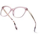 Kohe by eyerim Andrea Powder Pink blue-light [non-prescription] ONE SIZE (54) Roza/Kristalna Cene