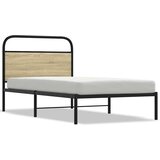Maison Chic Posteljni okvir - Enojna postelja - Postelja za odrasle brez vzmetnice 107x203 cm sonoma inž. les-J10380, (21764129) Cene